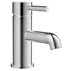 Moods Eustache Deck Mounted Chrome Basin Mixer Tap with Waste