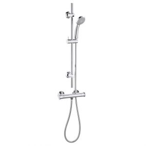 Moods Preveza Thermostatic Bar Shower Valve with Riser Kit