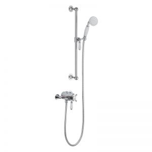 Moods Traditional Exposed Concentric Shower Valve with Riser Kit