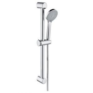 Moods Round Chrome Slider Rail Shower Kit