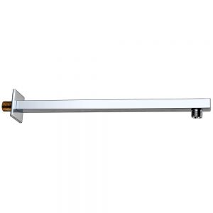 Moods Chrome Square Wall Mounted Shower Arm