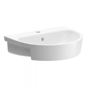 Moods Fuschia Semi Recessed Basin 555 x 435mm