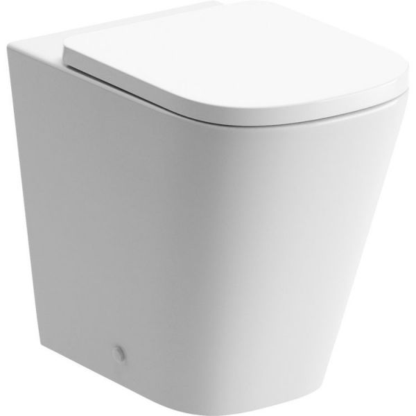 Moods Linden Rimless Short Projection Back To Wall Toilet