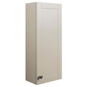 Moods Bickington 300 Matt Latte 1 Door Wall Mounted Storage Unit