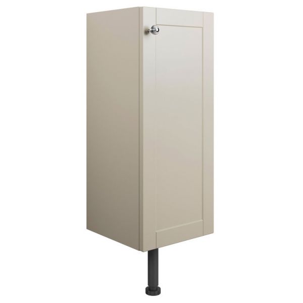 Moods Bickington 300 Matt Latte 1 Door Floor Standing Base Unit