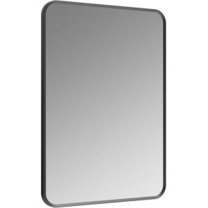 Moods Zeal 800 x 600 Rectangular Mirror Matt Black