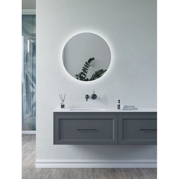Moods Kobe 500mm Round Back Lit LED Bathroom Mirror #3