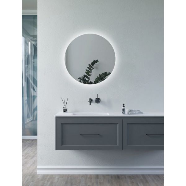 Moods Kobe 800mm Round Back Lit LED Bathroom Mirror #3