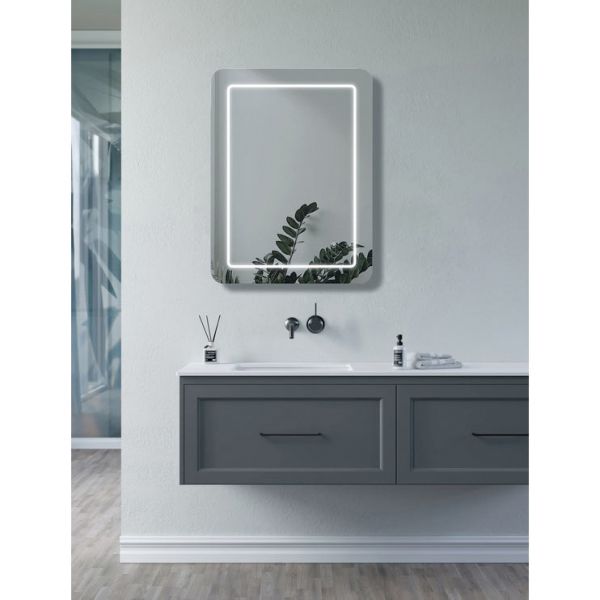 Moods Kumamoto 800 x 600 Rectangular LED Bathroom Mirror #3