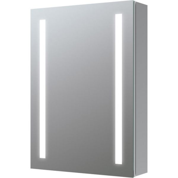 Moods Yokohama 700 x 500 Rectangular LED 1 Door Cabinet
