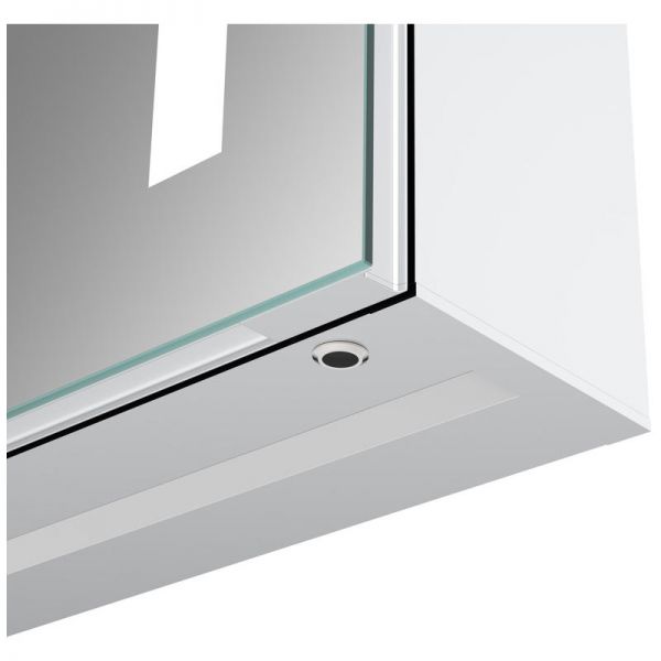 Moods Yokohama 700 x 600 Rectangular LED 2 Door Cabinet #3