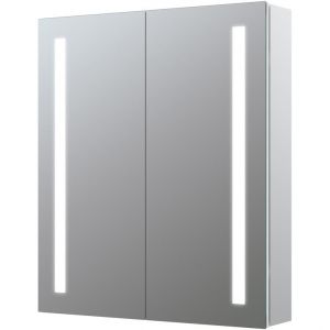 Moods Yokohama 700 x 600 Rectangular LED 2 Door Cabinet