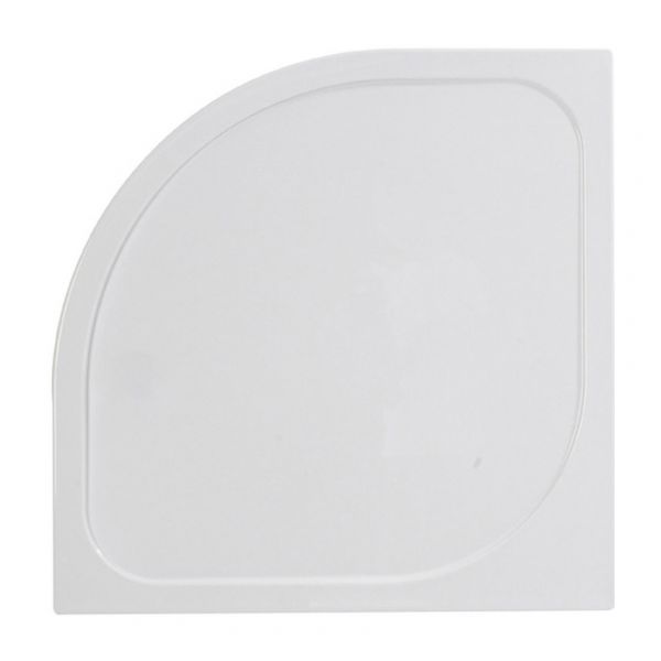 Moods Deluxe 45mm Low Profile Offset Quadrant Left Hand Shower Tray 1200 x 800mm