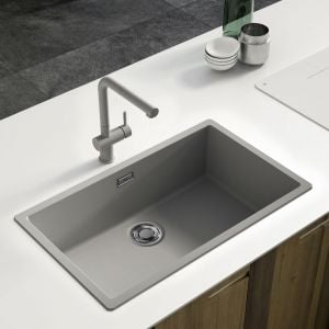 Reginox Multa 130 Light Grey Single Bowl Granite Kitchen Sink