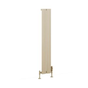 Eastbrook Malmesbury 1200 x 185 Matt Cappuccino Aluminium Designer Radiator