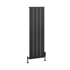 Eastbrook Malmesbury 1200 x 375 Matt Anthracite Aluminium Designer Radiator