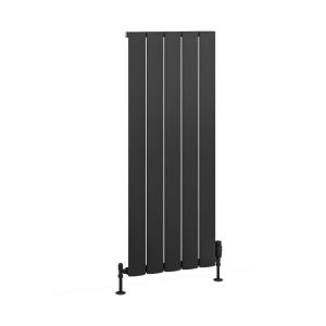 Eastbrook Malmesbury 1200 x 470 Matt Anthracite Aluminium Designer Radiator