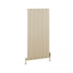 Eastbrook Malmesbury 1200 x 565 Matt Cappuccino Aluminium Designer Radiator