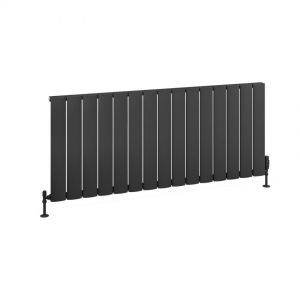 Eastbrook Malmesbury 600 x 1420 Matt Anthracite Aluminium Designer Radiator