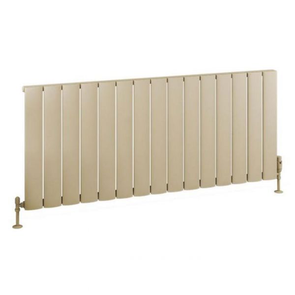 Eastbrook Malmesbury 600 x 1420 Matt Cappuccino Aluminium Designer Radiator