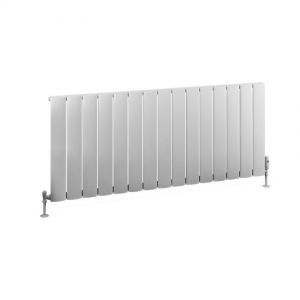 Eastbrook Malmesbury 600 x 1420 Matt White Aluminium Designer Radiator