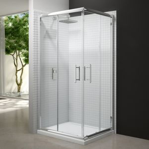 Merlyn 6 Series 900 x 900 Corner Entry Shower Enclosure