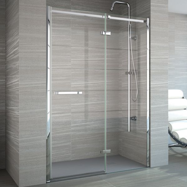 Merlyn 8 Series Frameless 1000 Hinge and Inline Shower Door #2