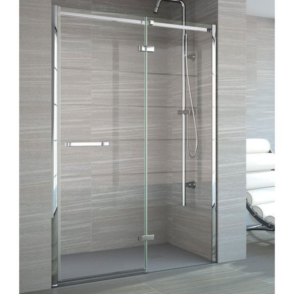 Merlyn 8 Series Frameless 1600 Hinge and Inline Shower Door