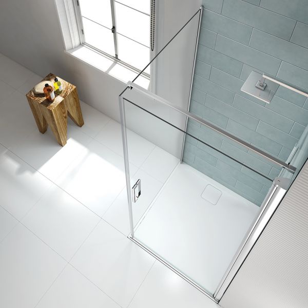 Merlyn 8 Series Frameless 1000 Pivot Shower Door #3