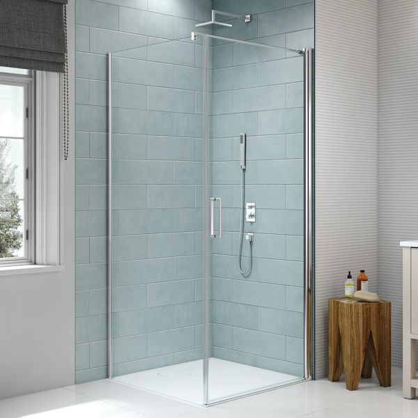 Merlyn 8 Series Frameless 1000 Pivot Shower Door #2