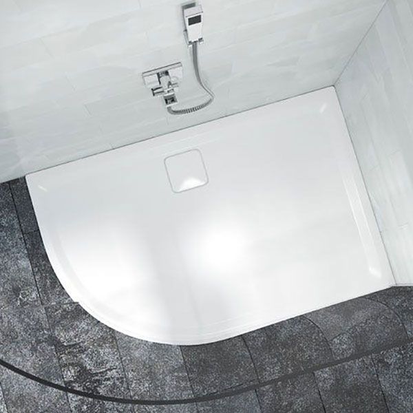 Merlyn Level25 Offset Quadrant Shower Tray 1200 x 900mm LH