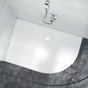 Merlyn Level25 Offset Quadrant Shower Tray 1200 x 900mm RH