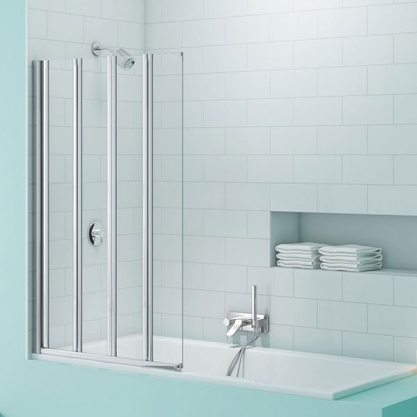 Merlyn SecureSeal 4 Fold Bath Screen