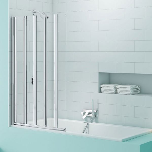 Merlyn SecureSeal 5 Fold Bath Screen