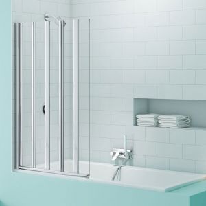 Merlyn SecureSeal 5 Fold Bath Screen
