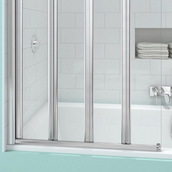 Merlyn SecureSeal 4 Fold Bath Screen #2