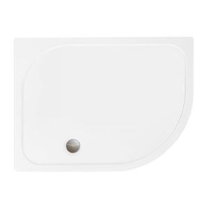 Merlyn Touchstone Slip Resistant Offset Quadrant Shower Tray 1200 x 800mm RH