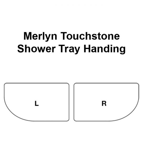 Merlyn Touchstone Slip Resistant Offset Quadrant Shower Tray 1000 x 800mm RH #3