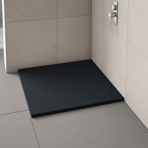 Merlyn Truestone Square Shower Tray 900 x 900 Pure Black T90RTB