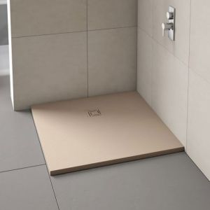 Merlyn Truestone Square Shower Tray 900 x 900 Sandstone T90RTS