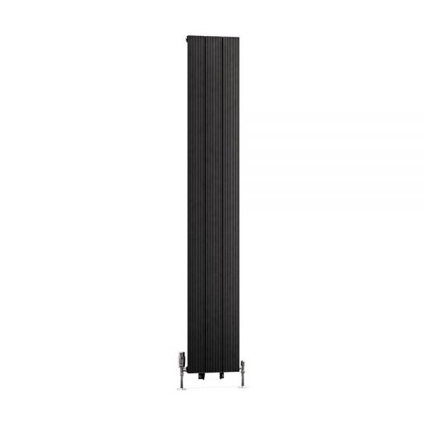 Eastbrook Mersey 1800 x 280 Matt Anthracite Aluminium Designer Radiator