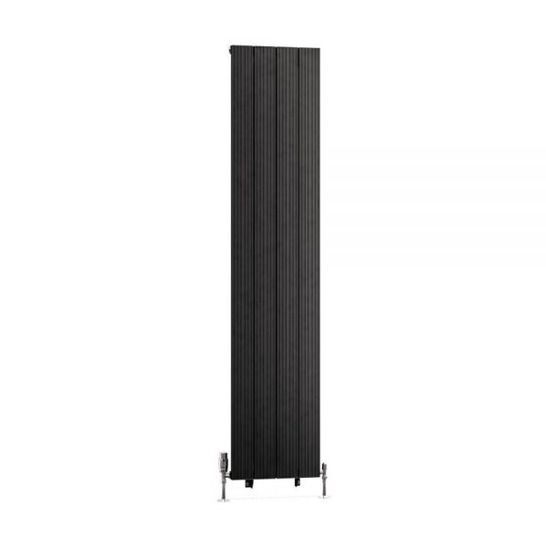 Eastbrook Mersey 1800 x 375 Matt Anthracite Aluminium Designer Radiator