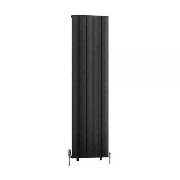 Eastbrook Mersey 1800 x 470 Matt Anthracite Aluminium Designer Radiator