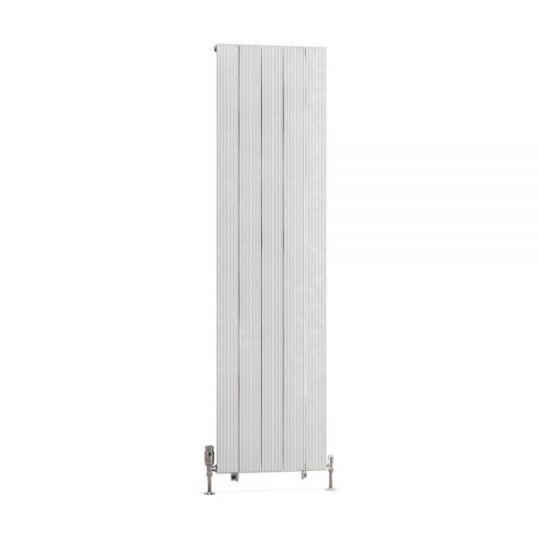 Eastbrook Mersey 1800 x 470 Matt White Aluminium Designer Radiator