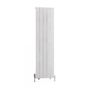Eastbrook Mersey 1800 x 470 Matt White Aluminium Designer Radiator