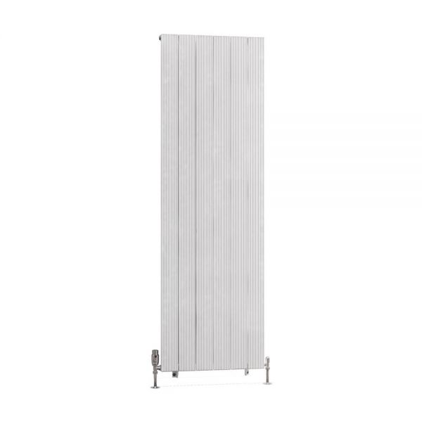 Eastbrook Mersey 1800 x 565 Matt White Aluminium Designer Radiator