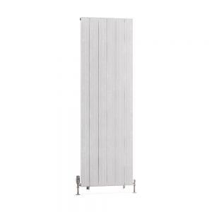 Eastbrook Mersey 1800 x 565 Matt White Aluminium Designer Radiator