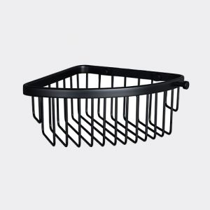 Miller Classic Corner Basket Matt Black 856B
