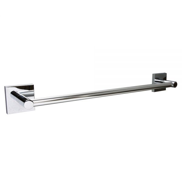 Miller Cube Single Towel Rail 505mm Chrome C06