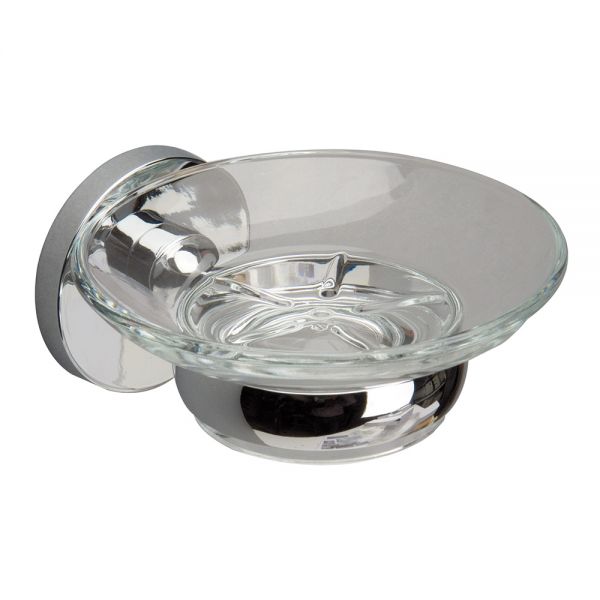 Miller Lily Soap Dish And Holder Chrome L04